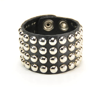 Round Stud Bracelet (4-row)