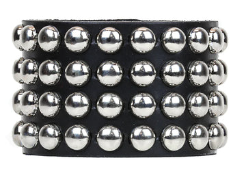 Round Stud Bracelet (4-row)