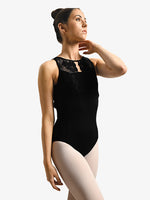 Lace Overlay Leotard Danznmotion (Adult)