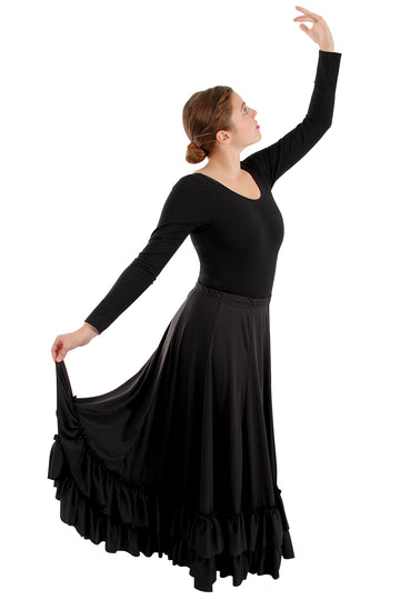 Flamenco Ruffle Skirt Basic Moves (Adult)