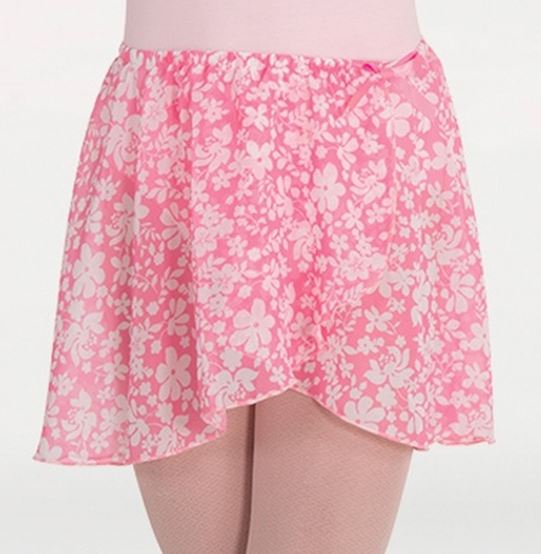 Print Chiffon Skirt by Body Wrappers (Child)