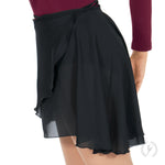 Wickelrock aus Chiffon mit hohem Bund von Eurotard (Erwachsene)
