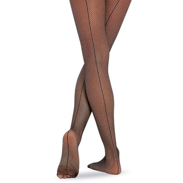 Lightweight Backseam Fishnets by Body Wrappers (Child)