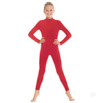 Long Sleeve Mock Neck Unitard by Eurotard (Child)