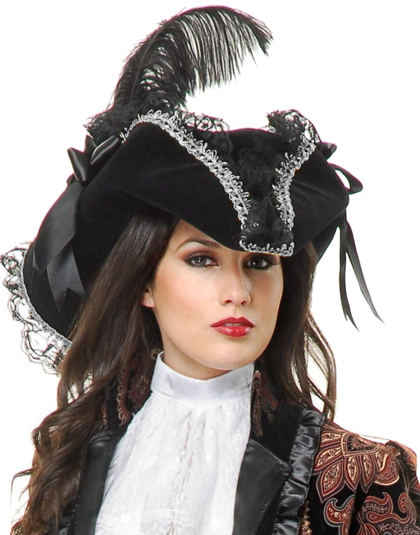 Eleganter Piratenhut