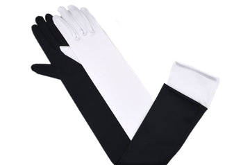Opera Length Matte Gloves