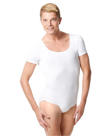 Ron Short Sleeve Leotard by Lulli (Men)