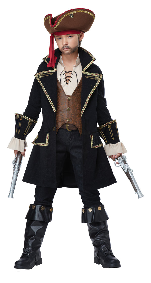 Deluxe Piratenkapitän (Kind)