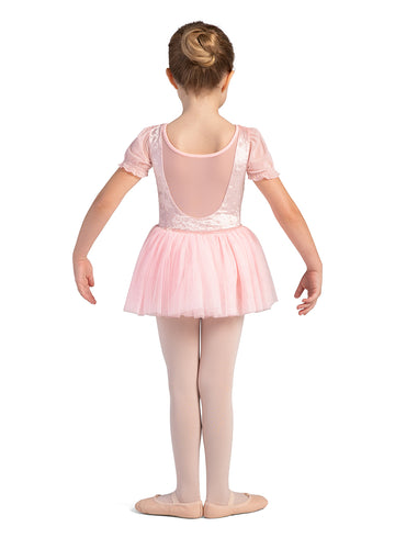 Velvet Sweetheart Tutu Dress (Light Pink)
