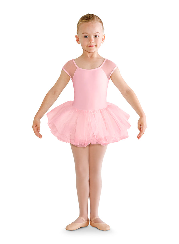 Mesh Back Tutu Dress (Pink)