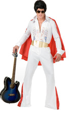 Elvis Deluxe mit Umhang (Erwachsene)