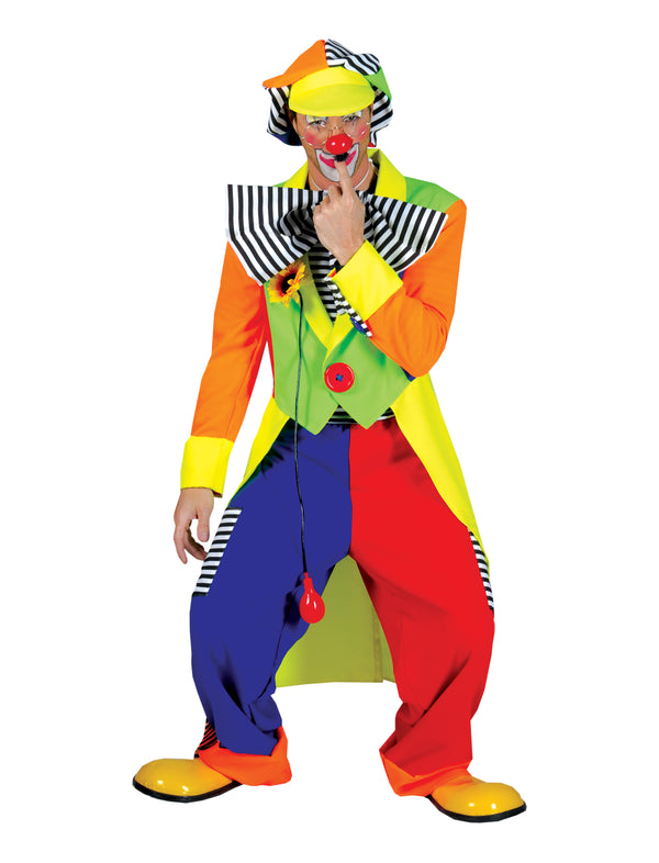 Spanky Stripes Clown (Adult)