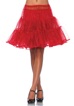 Shimmer Knee Length Petticoat