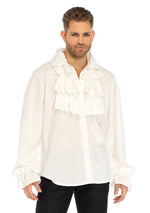 Ruffled Shirt White (Adult)