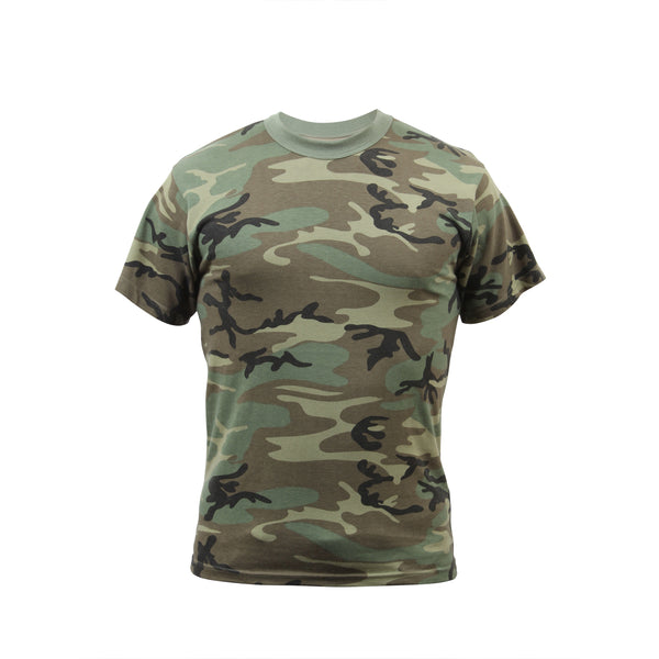 Camo Print T-Shirt (Adult)