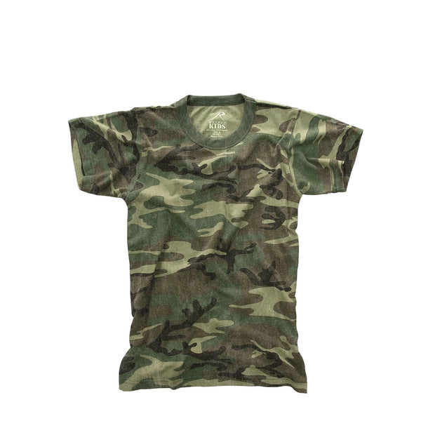 Camo Print T-Shirt (Child)