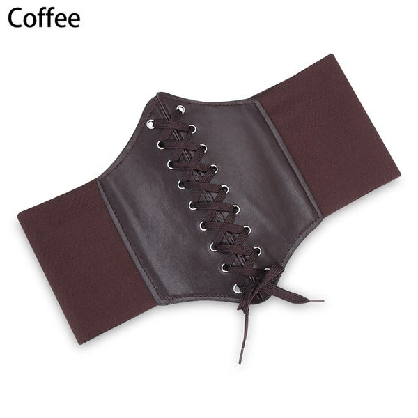 Womens Lace Up Waist Cincher