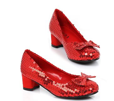 Dorothy Sequin Heeled Pump (Child)