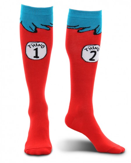 Thing 1/2 Socks (Adult)