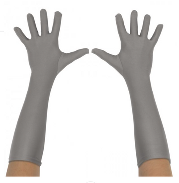 Lycra Super Hero Gloves (Adult)