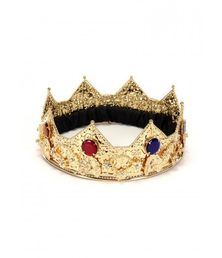 Deluxe Gold Royalty Crown