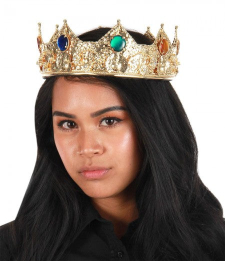 Deluxe Gold Royalty Crown