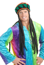 Rasta Style Mütze mit Dreadlocks