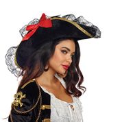 Pirate Hat Lace and Bow