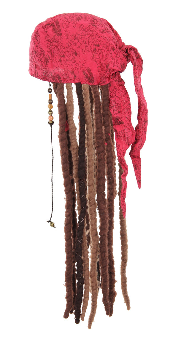 Jack Sparrow Scarf with attached dreads