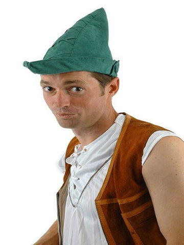 Peter Pan Hat/Robin Hood Hat Green
