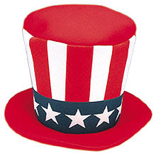 Uncle Sam Style Patriotic Hat