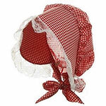 Cotton Gingham Bonnet