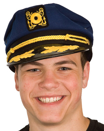 Yacht Captain Hat - Navy