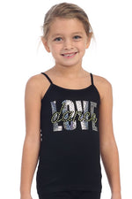 Love Dance – Camisole-Oberteil mit Pailletten