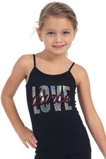 Love Dance – Camisole-Oberteil mit Pailletten