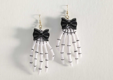 Skeleton Hand Earrings