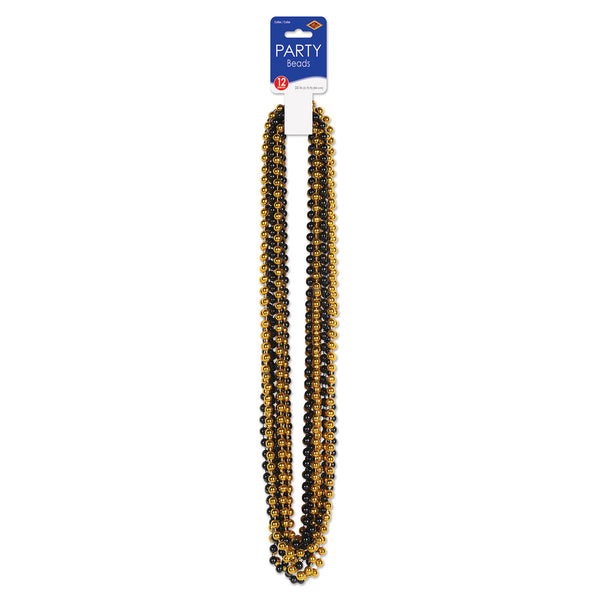 Mardi Gras Beads-12 pack