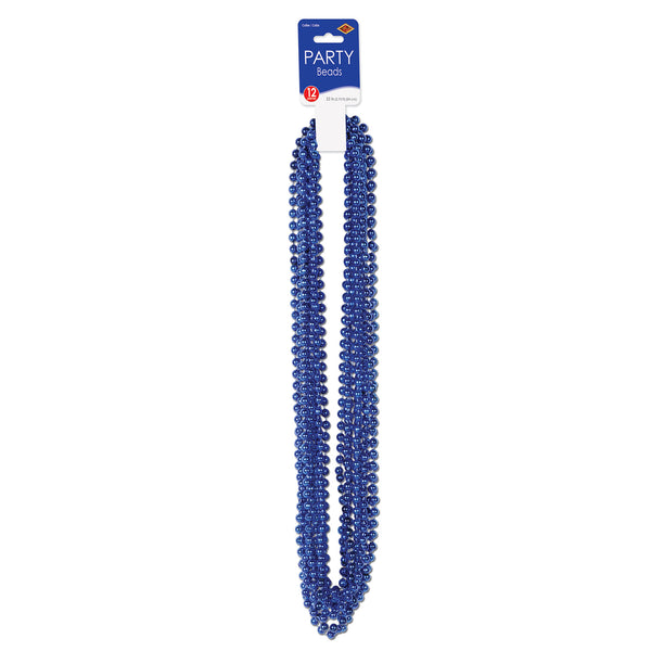 Mardi Gras Beads-12 pack