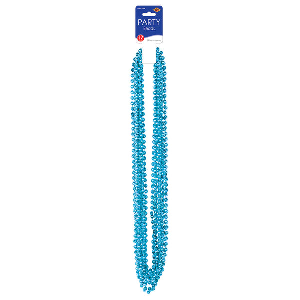 Mardi Gras Beads-12 pack