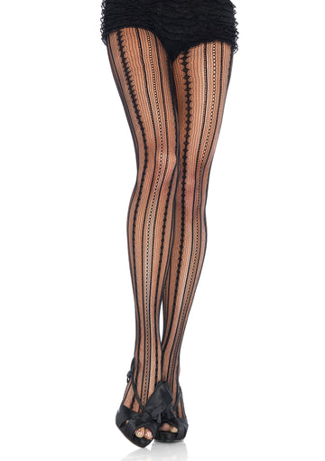 Vintage Pin Stripe Pantyhose