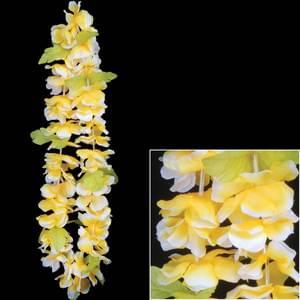 Gelb-weiße Plumeria-Lei