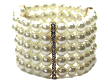 Pearl Bracelet Cuff