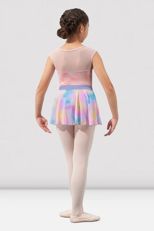 Watercolor Pull On Skirt (L Child)
