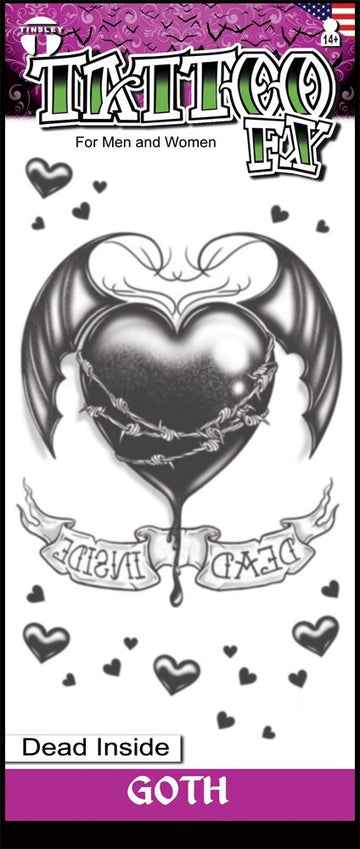 Dead Inside Gothic Tattoo