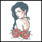 Tatuaje Pin Up Rosa