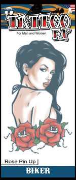 Tatuaje Pin Up Rosa