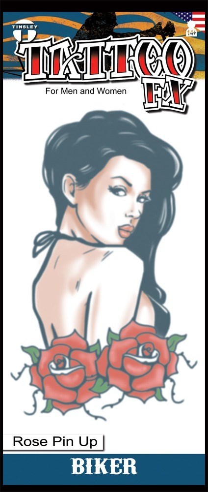 Rose Pin up Tattoo