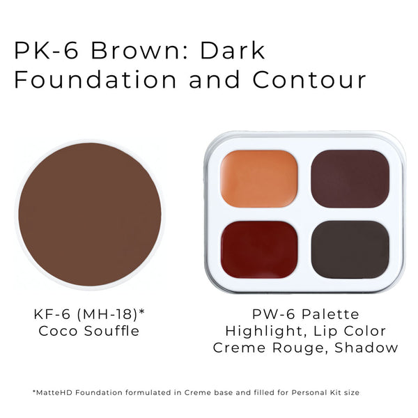 Personal Makeup Kit (Brown Tones) by Ben Nye