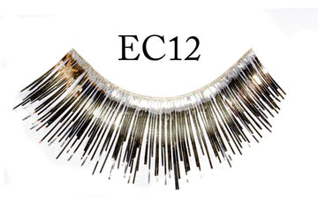 Metallic Eyelashes (Silver)