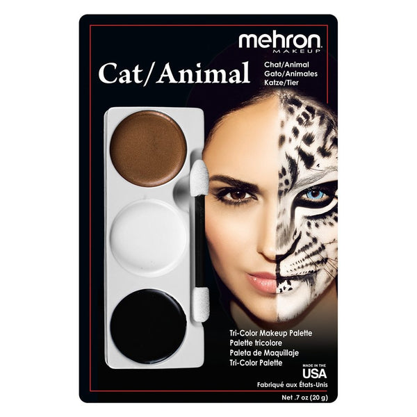 Cat/Animal Tri Color Makeup Kit by Mehron
